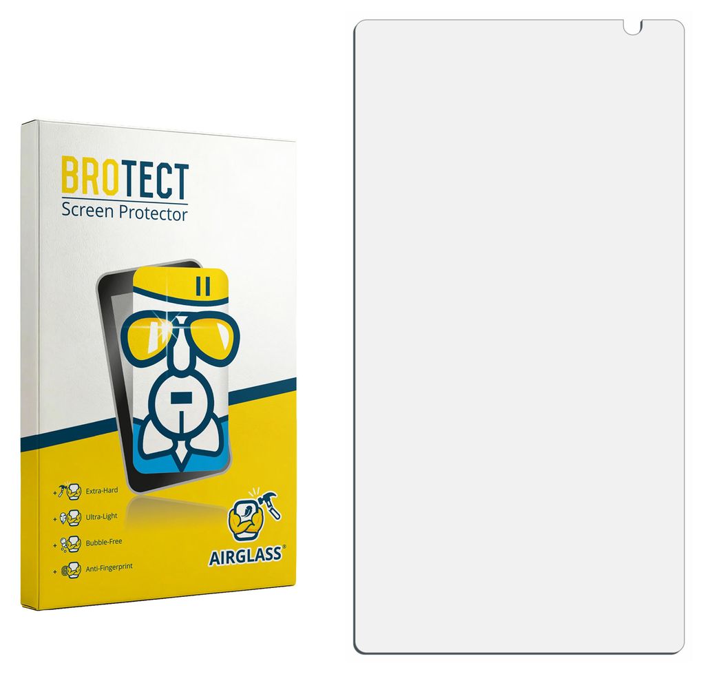 BROTECT Schutzglas für Nokia Lumia 1020 Schutzfolie Panzer Folie Glas Display Schutz klar