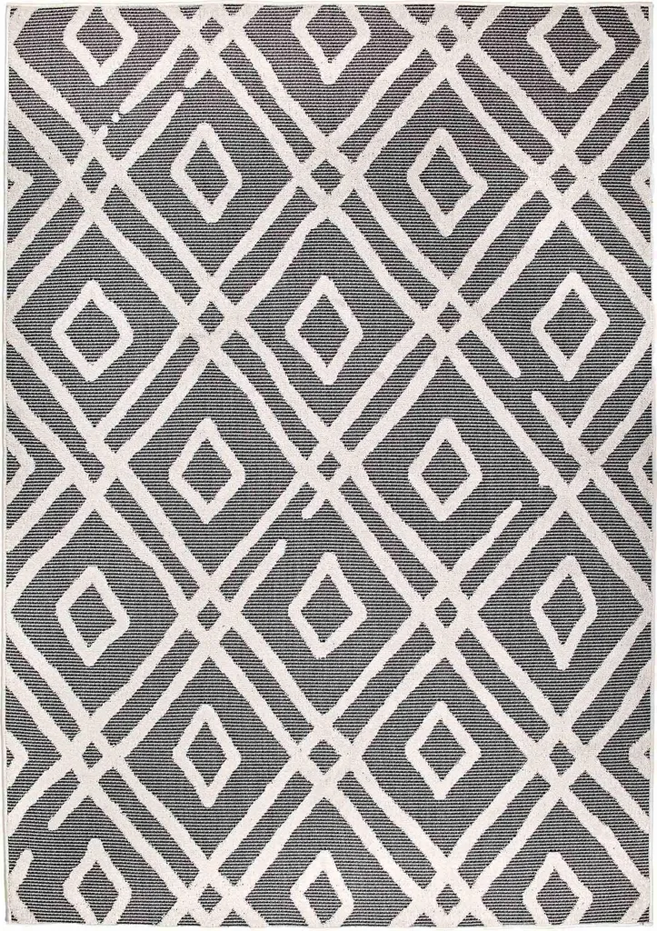 Tapis de Passage Gris Foncé SERINA 80 x 200 cm - Moquette de Qualité