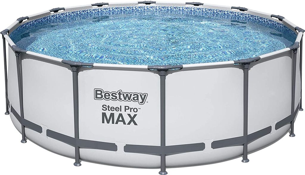 Nadzemný bazén guľatý Steel Pre MAX,kartušová Obrázok produktu 