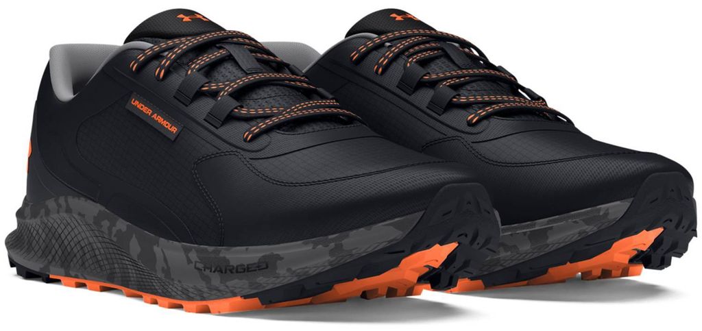 Under Armour Men's UA Bandit Trail 3 Running Shoes Black/Orange Blast 44,5 Traillaufschuhe