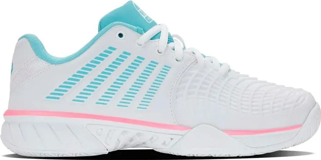 K-Swiss Express Light 3 Femme 39 : Évitez les Glissades au Padel en Blanc