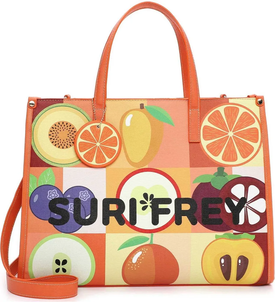 SURI FREY Issy SC City Shopper Orange: Eleganza Urbana Arancione
