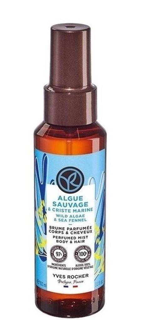 Yves Rocher Haar- und Körperspray Alge Sauvage & Meerfenchel Mist 100 ml