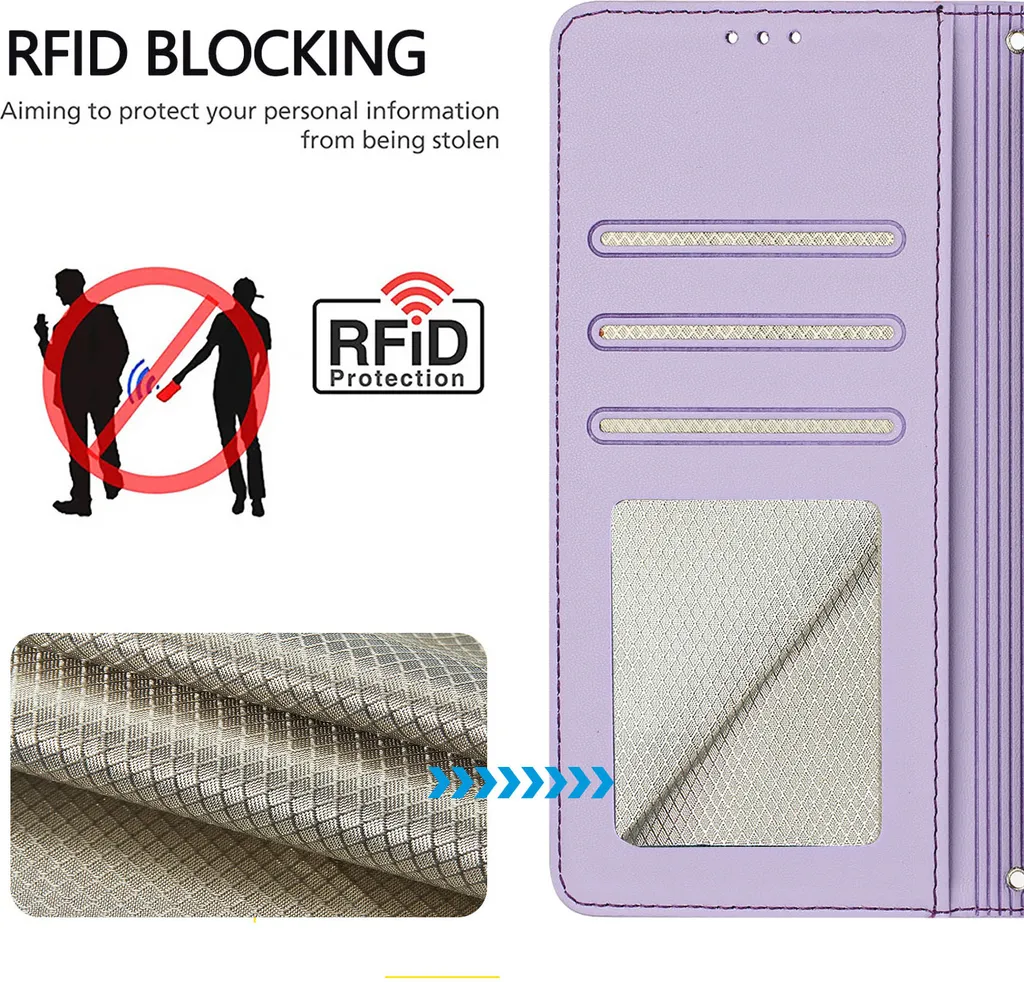Custodia Portafoglio Per Motorola Moto G04/G24 | Pelle Magnetica | Con