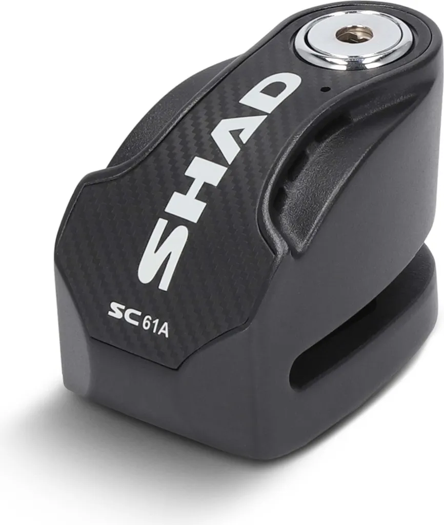 Antivol Bloc Disque Moto SHAD SC61A Universel Noir avec Axe de 6 mm