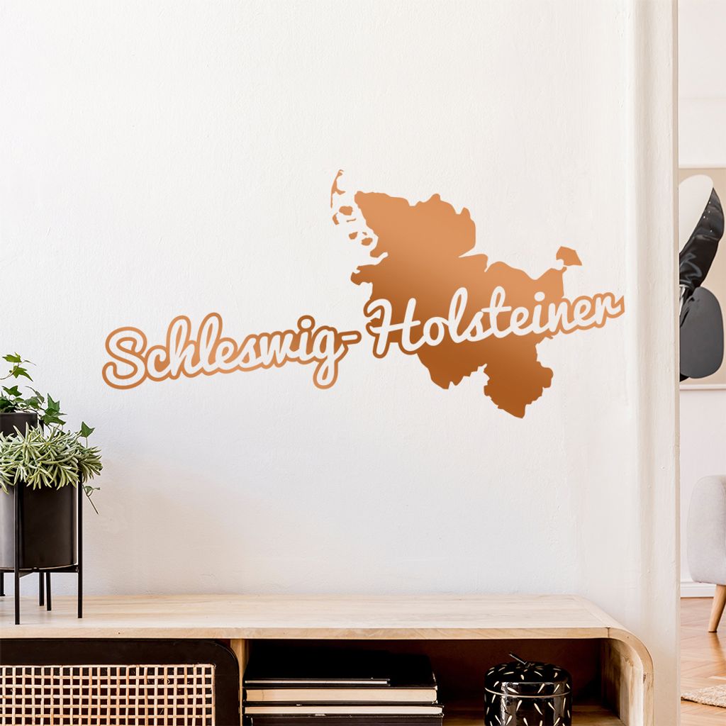 Schleswig Holsteiner Herkunft Wandtattoo Wandaufkleber Wall Sticker - Dekoration, Küche, Wohnzimmer, Schlafzimmer, Badezimmer