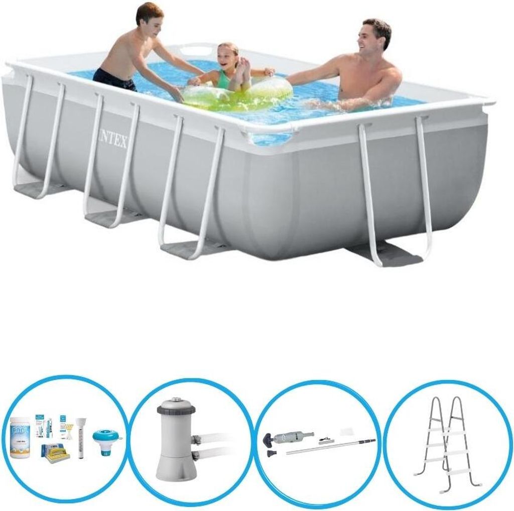 Intex Pool Prism Frame - Schwimmbad-Set - 300x175x81 cm
