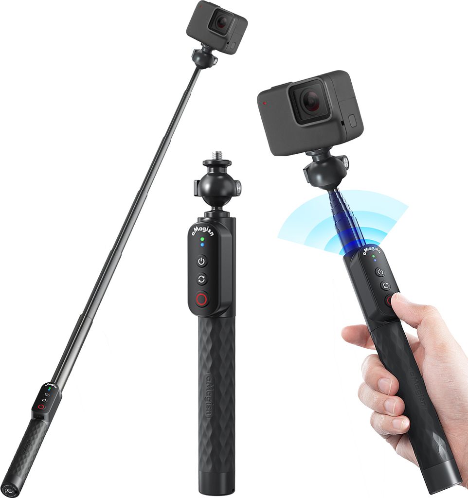 Unterwasser-Selfie-Stick, 10 m, wasserdicht, Produktbild 