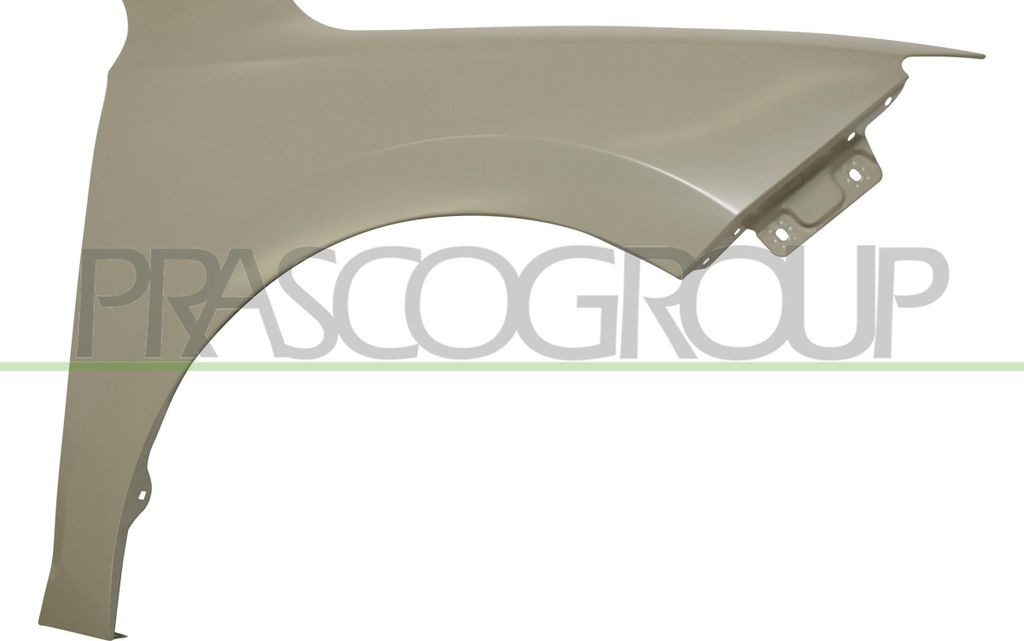 PRASCO SK3513013 Kotflügel Vorne Rechts für SKODA Rapid Spaceback (NH1) Rapid Schrägheck (NH3)