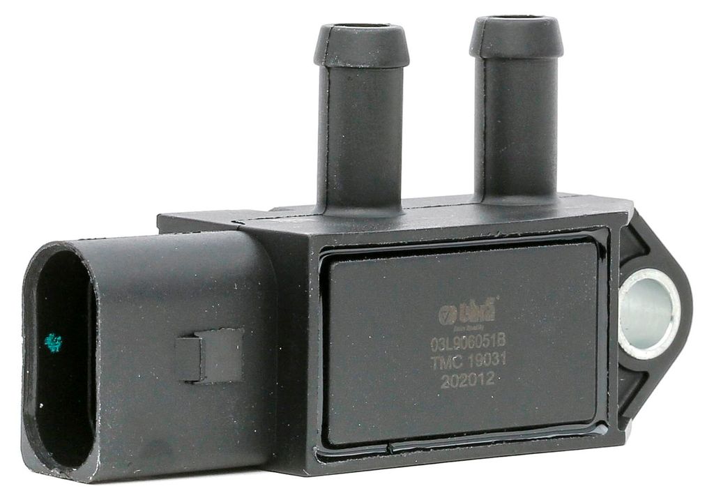 VIKA 99061795601 Abgasdruck Differenzdrucksensor für VW Golf VII Schrägheck (5G1, BQ1, BE1, BE2) Passat Variant (3G5, CB5) TIGUAN (5N) SHARAN Touran