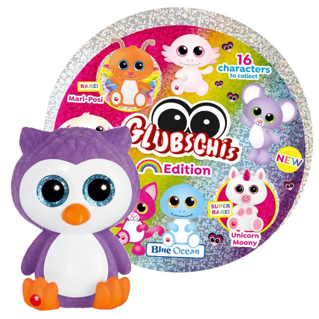 Blue Ocean Glubschis Sammelfiguren Rainbow Serie 6 - Glubschi Glitzer - Figur Jolina