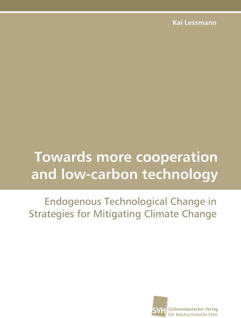 Towards more cooperation and low-carbon technology