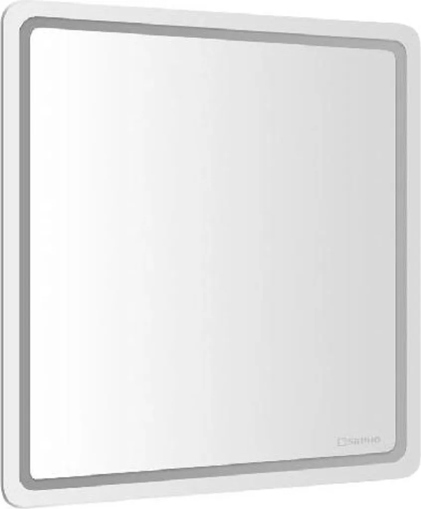 Miroir LED Sapho Nyx 800x800 Haute Luminosité et Design Épuré NY080