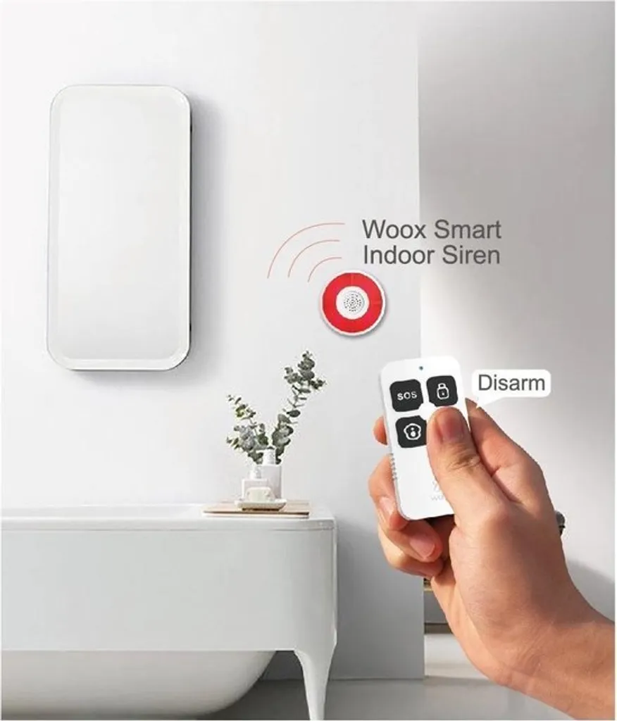 Télécommande WOOX Smart Zigbee - Commande Multizone et Design Compact