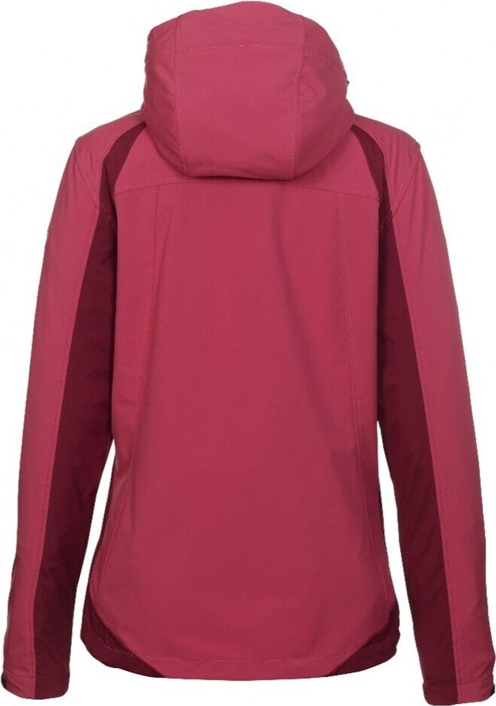 Softshelljacke Damen Tessia Colourblock mit 8.000mm Wassersäule, Farbe:Weiß, Größe:42