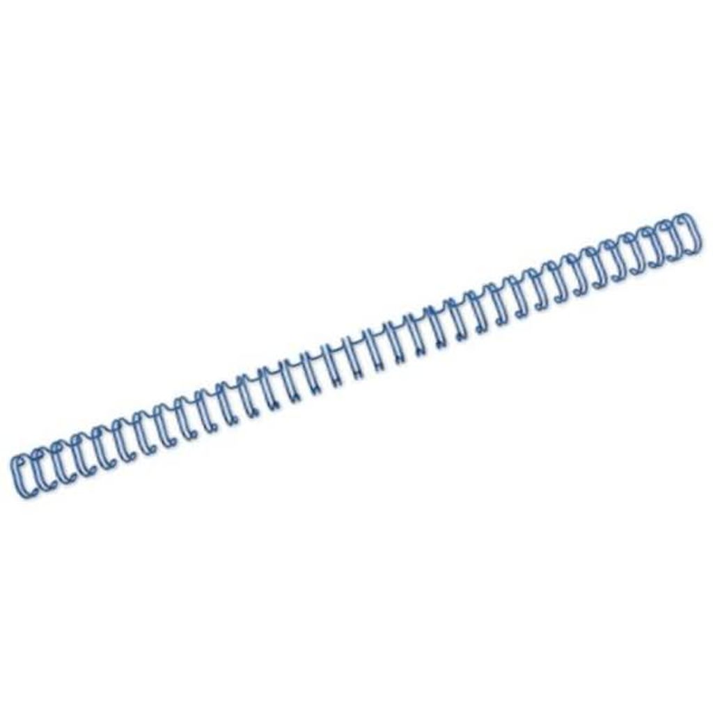 Drahtbinderücken WireBind A4 Nr. 7 11mm VE=250 Stück blau