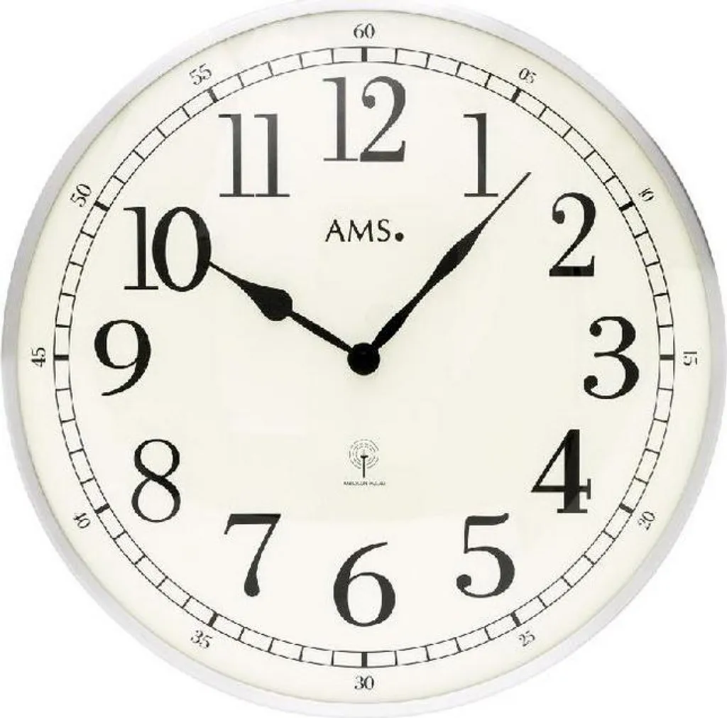 Horloge murale automatique AMS 5606 : ne réglez plus jamais l'heure !