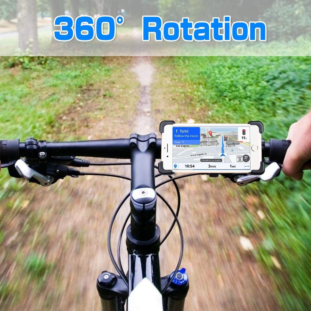 Handyhalterung Fahrrad ALU 360° Motorrad