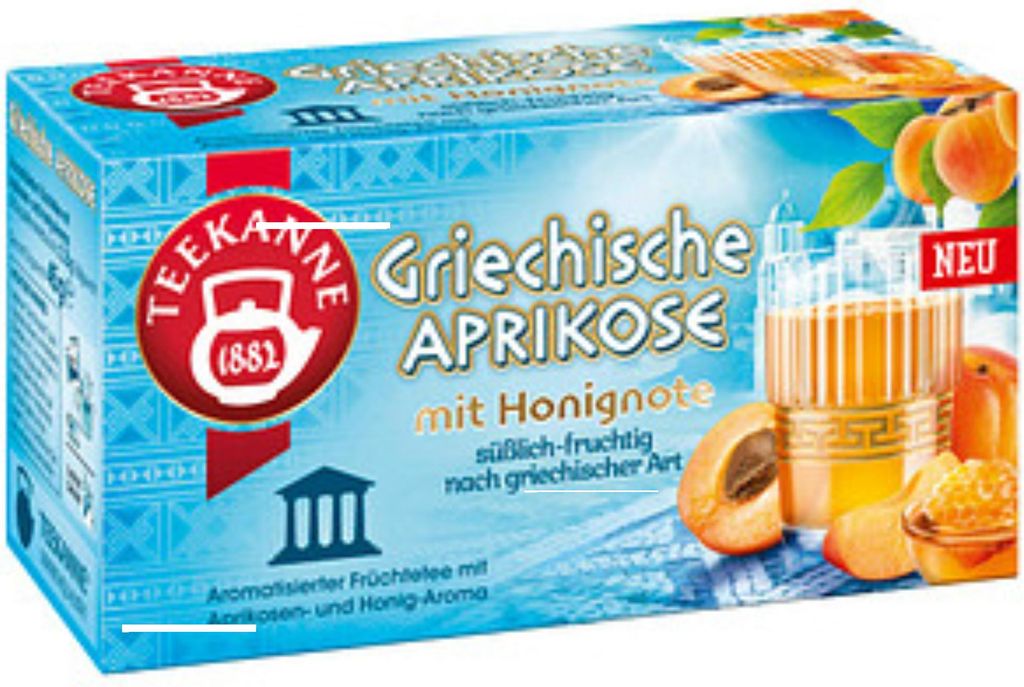 TEEKANNE 077992 TEEKANNE Griechische Aprikose Tee 20 Immagine del prodotto 