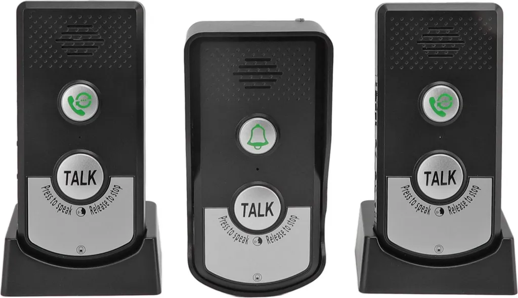 Interphone Maison Intelligente sans Fil - Sonnette Portée 1000m USB