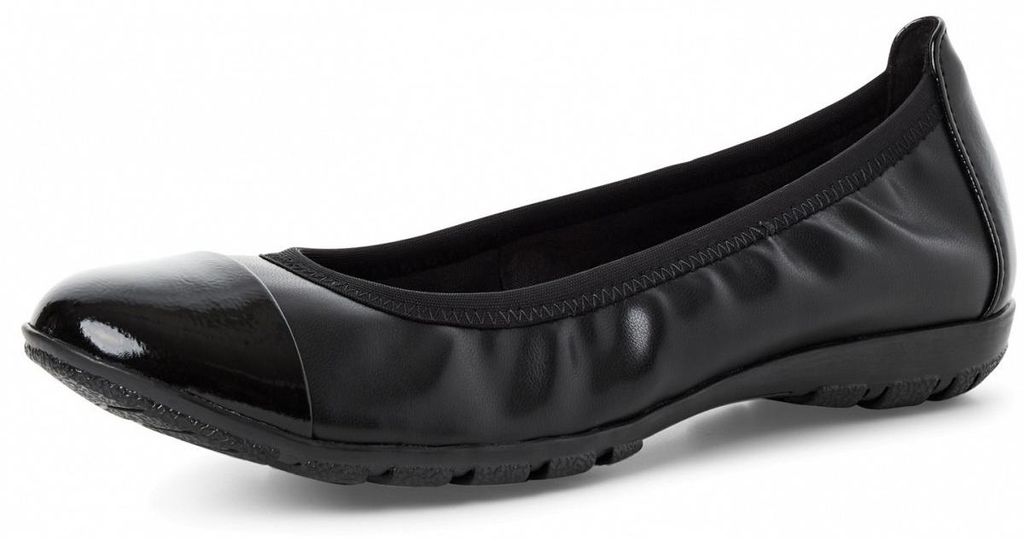 Marco Tozzi Ballerinas schwarz in Gr. 37