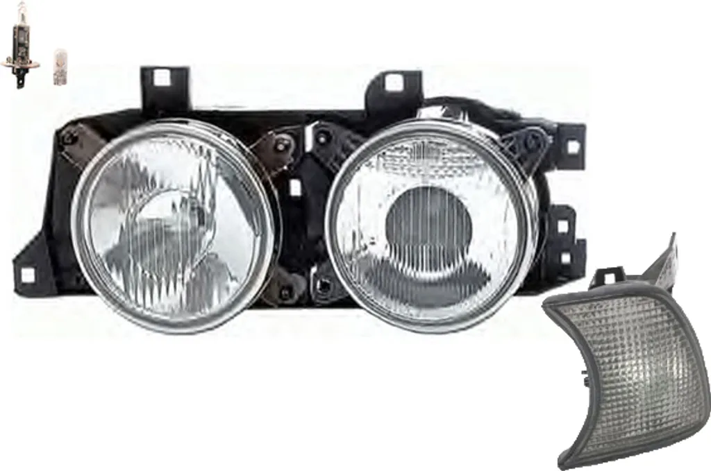 Johns, fari HSW per BMW Serie 5 E34 09/88- 10/95 ?aive indicatori di direzione