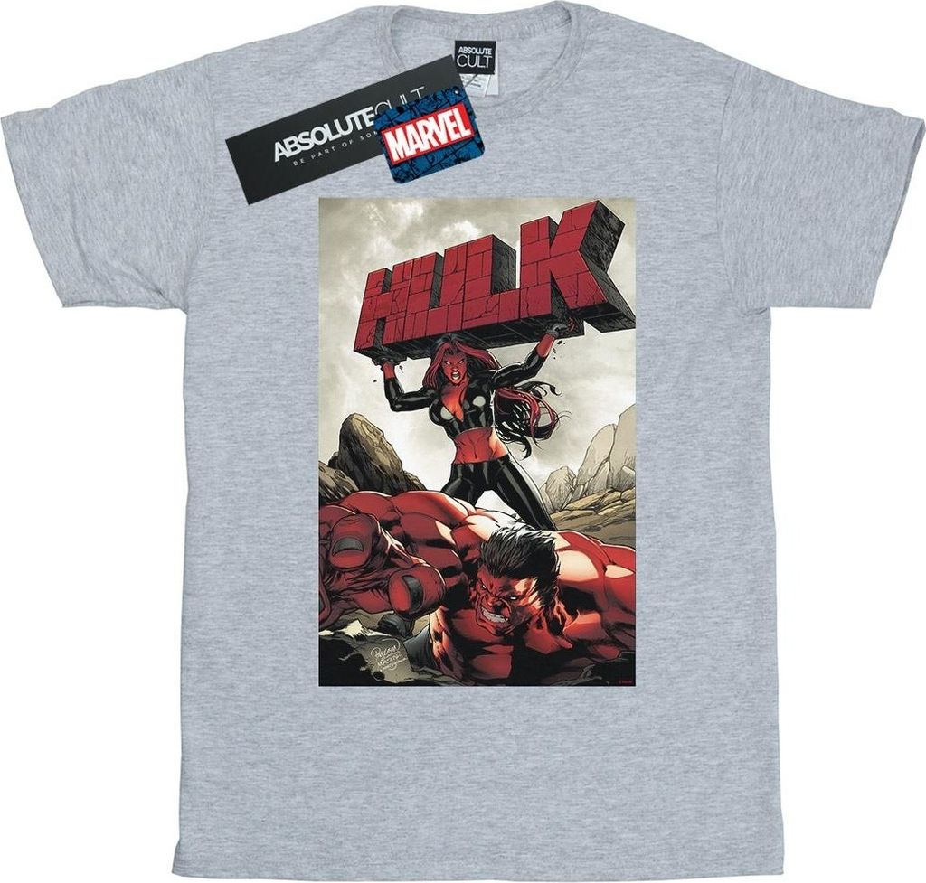 Marvel - T-Shirt für Herren BI43051 (3XL) (Grau) Produktbild 