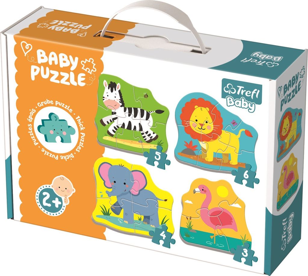 Trefl 36073, 5 kusov, Zvieratá, 2 rok / roky Obrázok produktu 