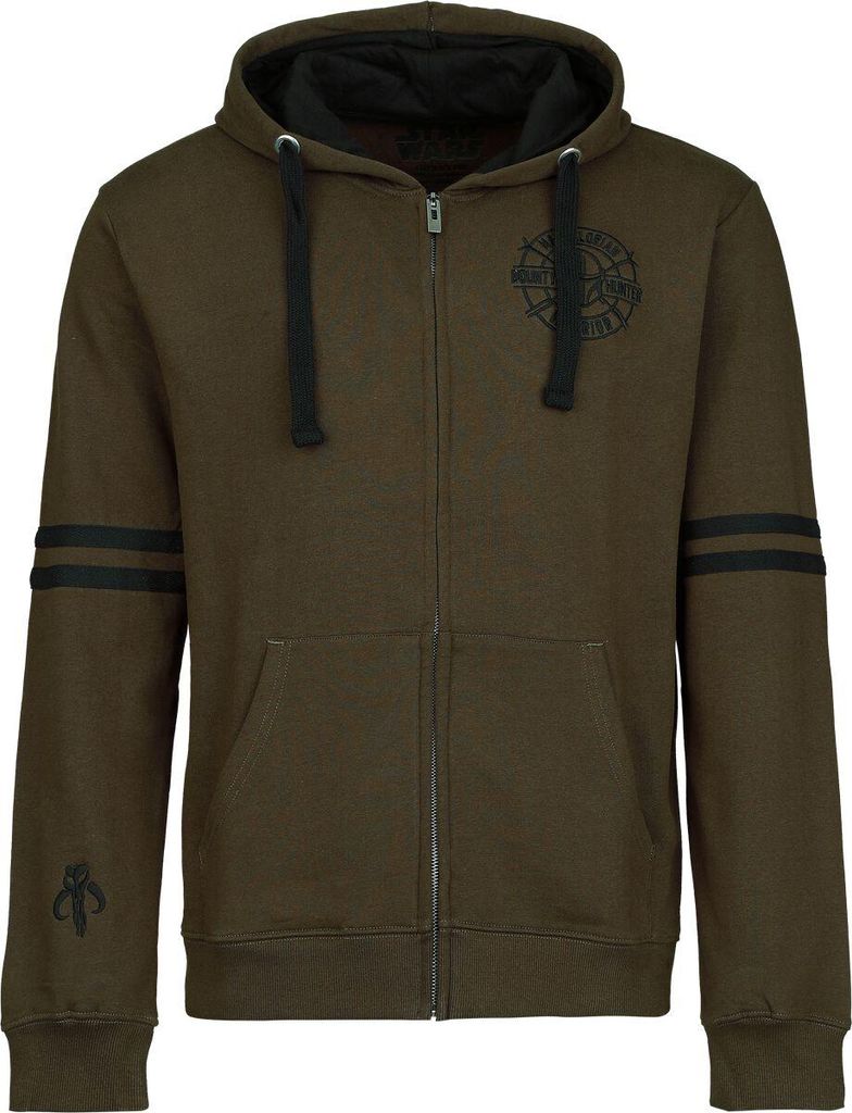 Star Wars Kapuzenjacke Herren Mandalore Bounty Hunter grün M