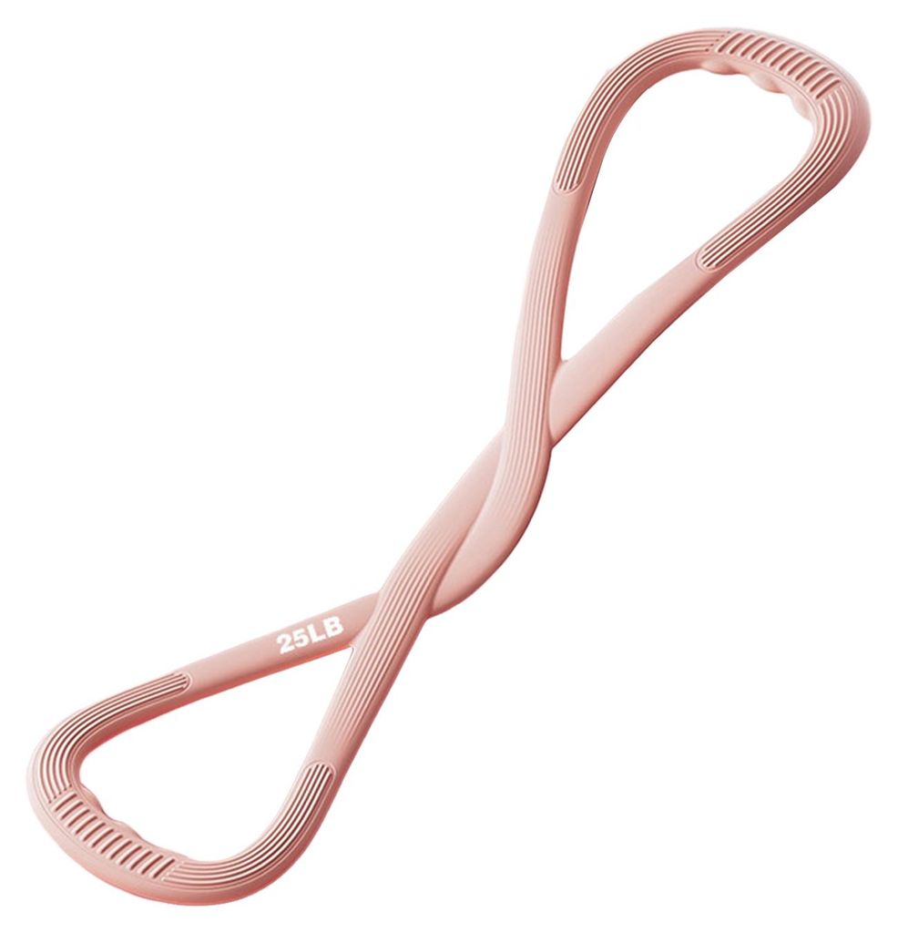 Silikon-Fitness-Widerstandsband, rutschfest, in Achterform, elastisches Übungsband, 11/16 kg, für Männer und Frauen, Arm- und Schulterdehnung, K...
