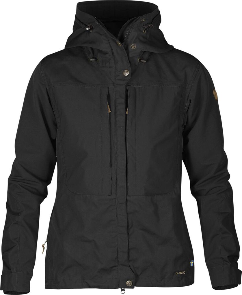 Fjällräven Damen Outdoorjacke Keb Jacket W Damen 7800329 Schwarz L