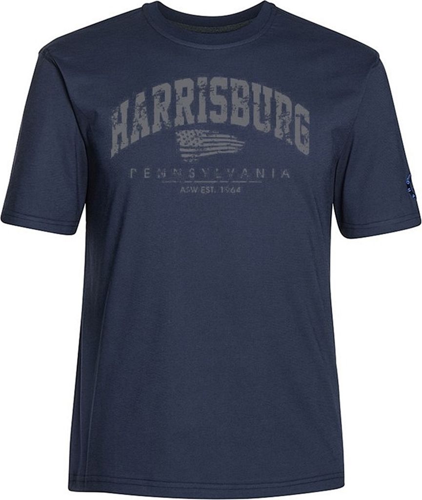 Übergrößen T-Shirt Harrisburg Grau AHORN SPORTSWEAR dark Produktbild 