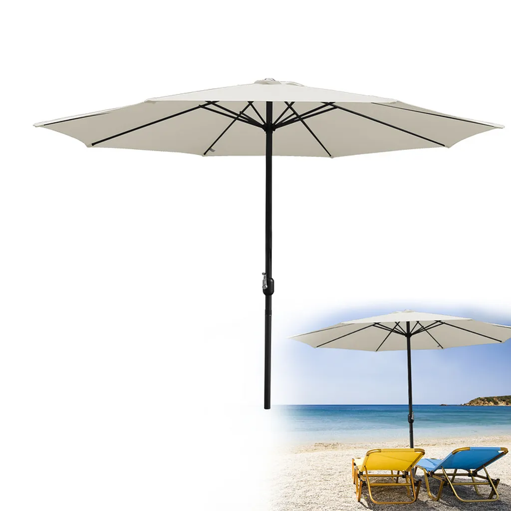 Ombrellone da Esterno Jopassy Beige 3.5m - Design e Protezione UV