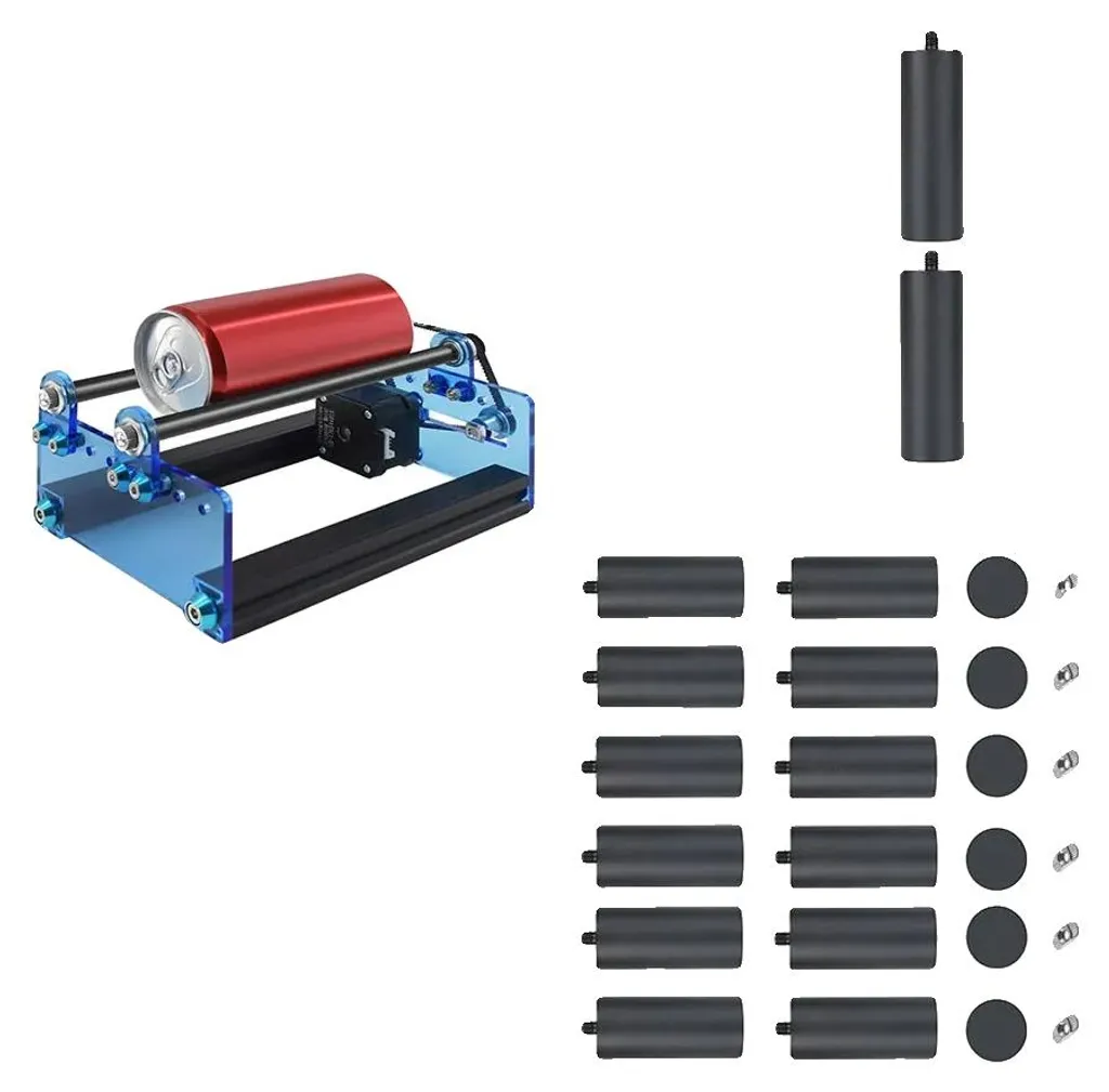 Arbre rotatif laser axe Y rotation 360 avec kit de hauteur ajustable