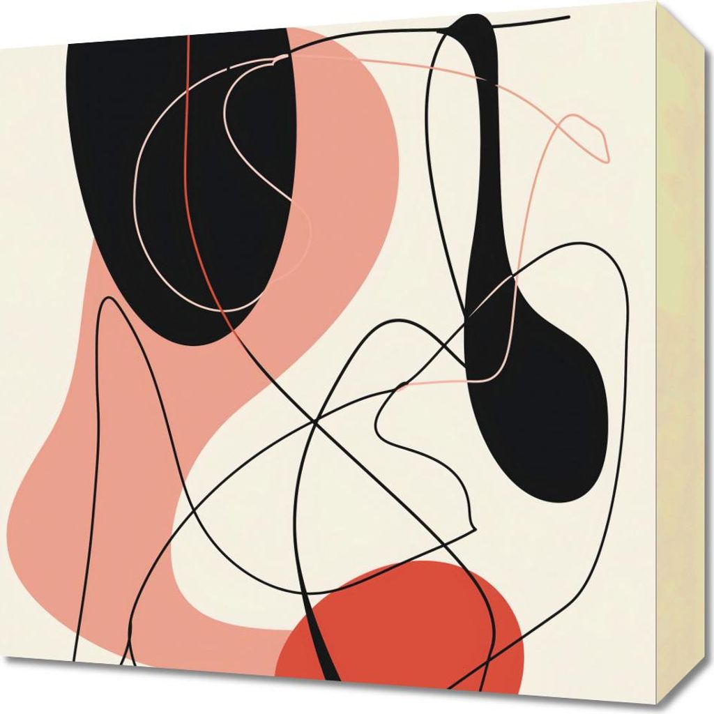 Bild 40x40cm Abstraktionsvibrationen