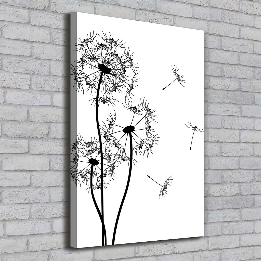 Tulup Leinwandbild - 70x100cm - Wandkunst - Drucke auf Leinwand - Leinwanddruck - Wohnzimmer Wanddekoration XXL - Wohnung Deko Kunstdrucke - Blum...