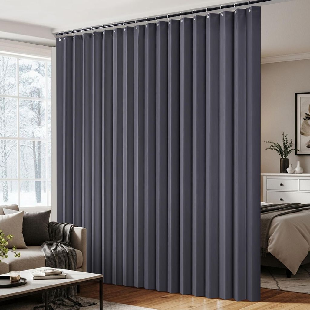 Vorhang Extra Breite Blickdicht Wasserdicht Gardine Produktbild 