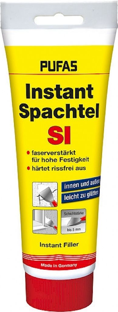 PUFAS Instant-Spachtel SI weiß 400g Tube 033306000 Produktbild 