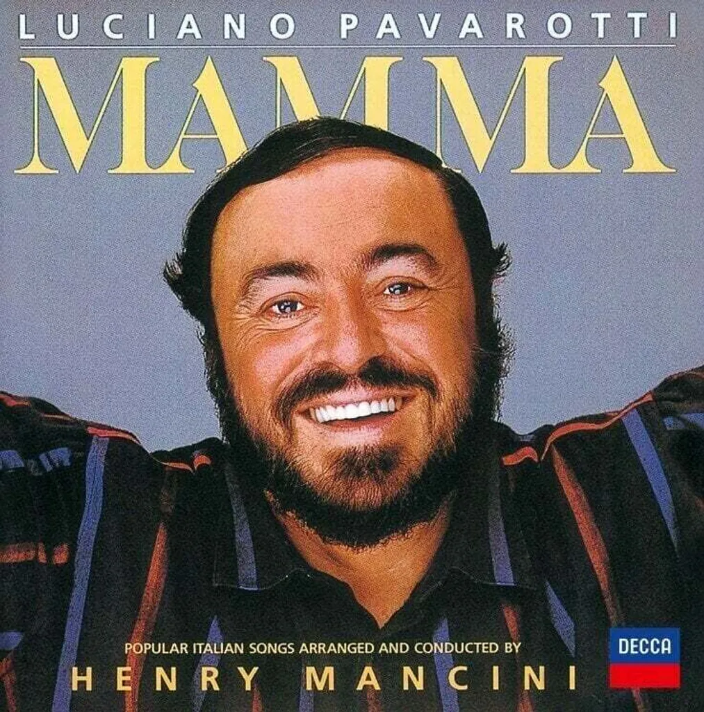Vinyle Pavarotti Mancini Mamma LP 180g Son Pur Sans Distorsion Neuf