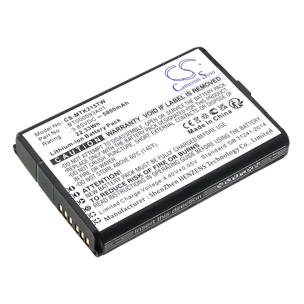 Batterie pour Motorola Evolve LTE AR494948 - Remplace BT000594A01 Li-ion