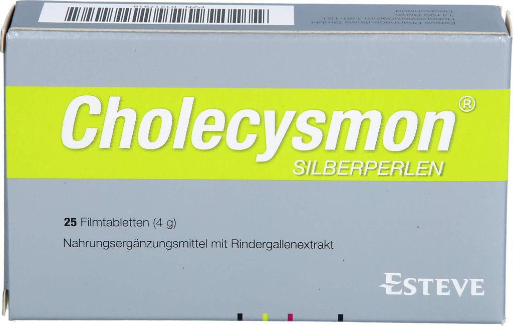 RIEMSER Cholecysmon Silberperlen Filmtabletten, 25 St. Produktbild 