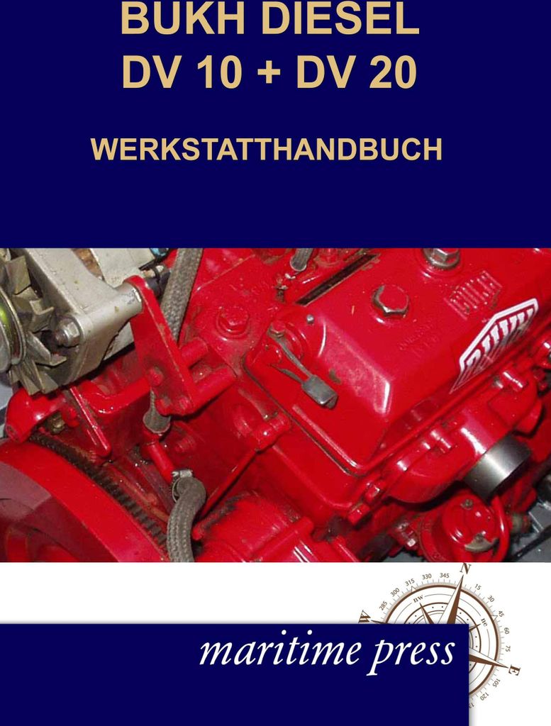 Bukh Diesel Dv 10 + Dv 20 Werkstatthandbuch