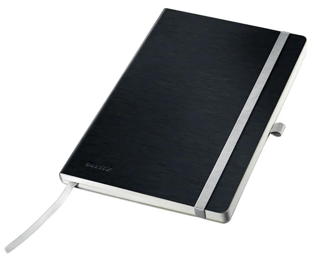 Leitz 44531094, Einfarbig, Schwarz, A5, 80 Blätter, 100 g/m², Softcover