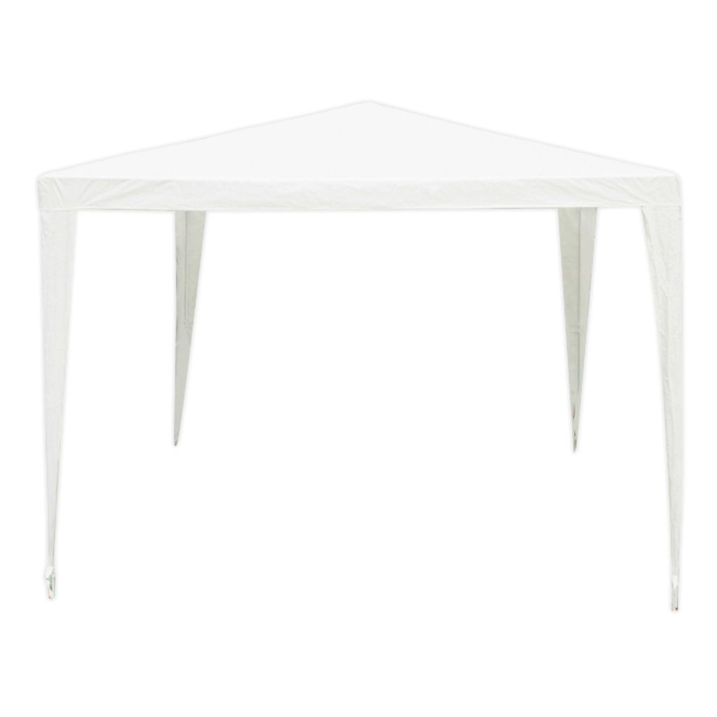 Gazebo da giardino 2,9 x 2,9 m, bianco Immagine del prodotto 