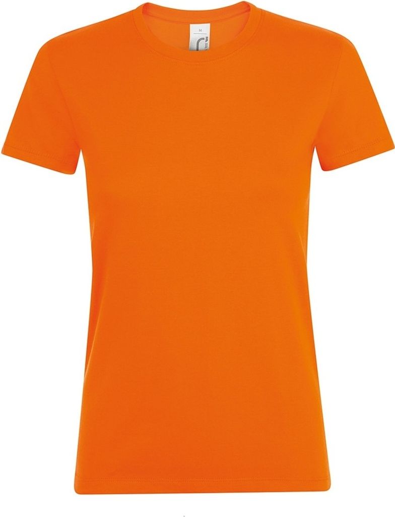 SOLS Damen Regent Kurzarm T-Shirt PC3774 (3XL) (Orange)