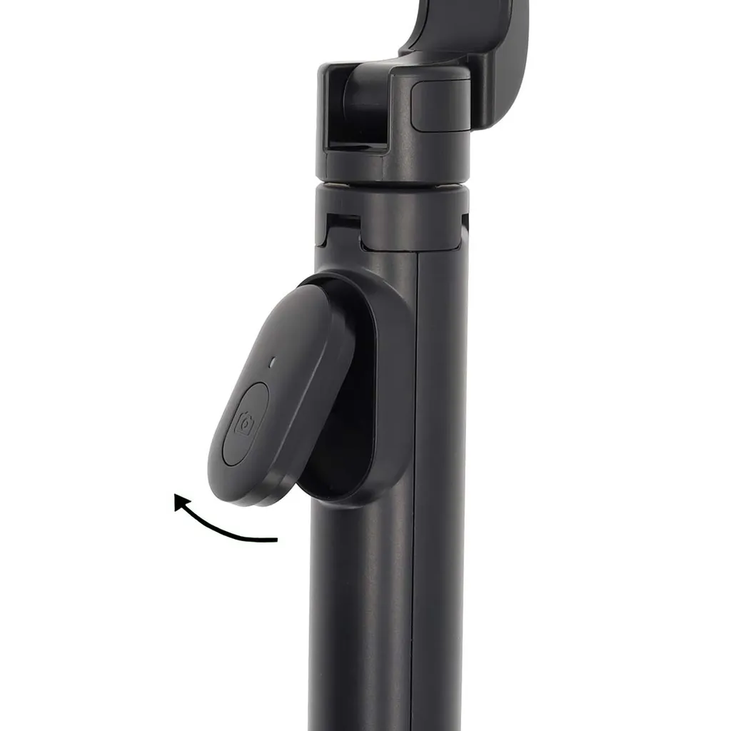Perche Selfie Bluetooth pour voyage et vlog - Format compact de 17 cm