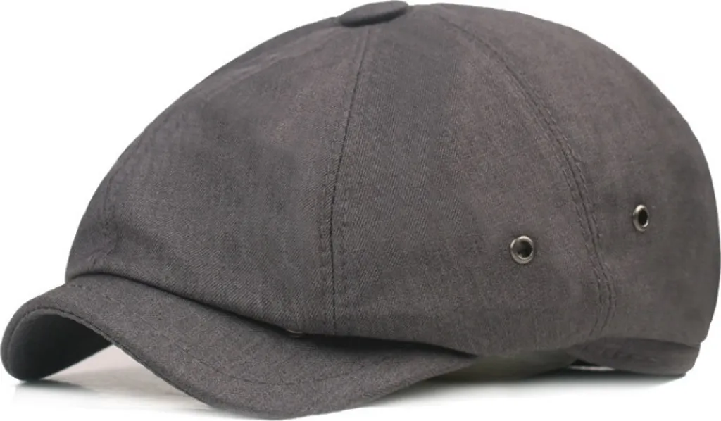 Berretto con Visiera da Uomo Roger Grigio - Eleganza e Comfort KP25686