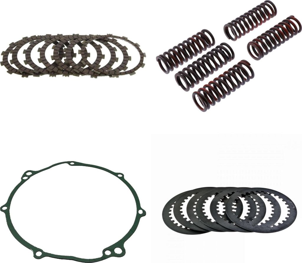 Kupplung komplett Lamellen Federn Dichtung Scheiben für Yamaha XT 660 Z Tenere Baujahr 2008-2009 von pamoto - Neu