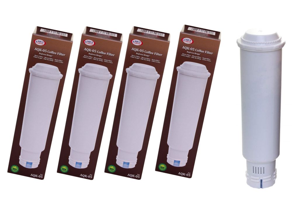 5 Claris Filter Patronen für Krups Kaffeeautomaten 