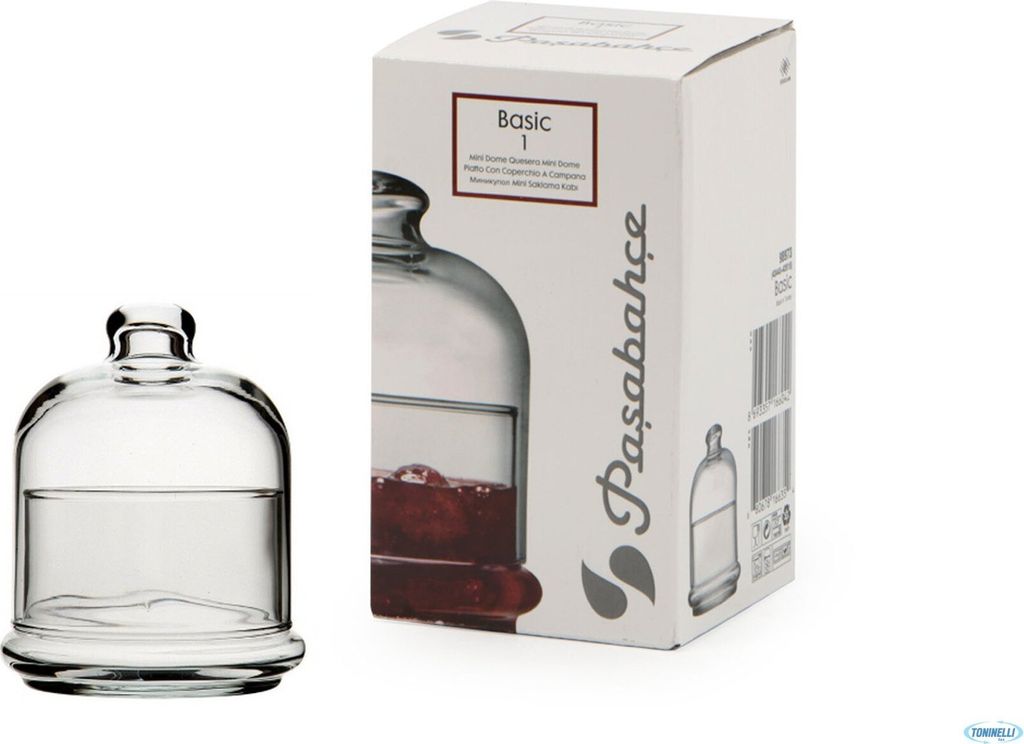 Pasabahce Basic Glocke aus Hartglas Marmelade Transparent